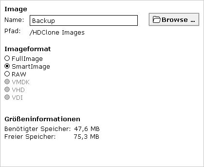 Image erstellen