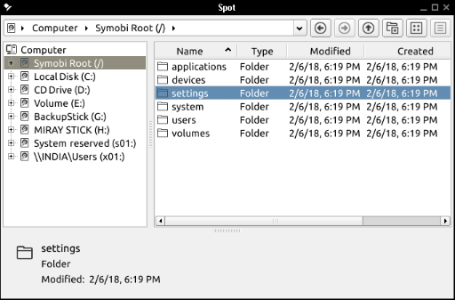 Spot File Manager