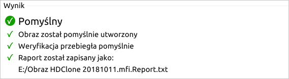 Przykład wyniku po procesie tworzenia obrazu