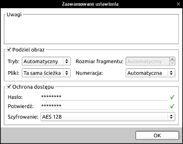 Zaawansowane ustawienia