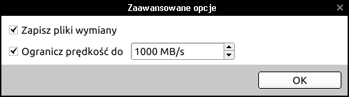 Zaawansowane opcje