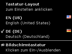 Tastatur-Applet