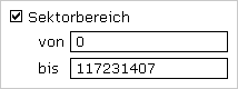 Sektorbereich