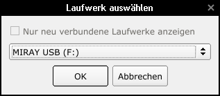 Bericht speichern