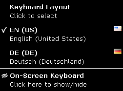 Keyboard Applet