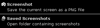 Screen applet in "/W" variant