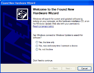 Windows hardware wizard