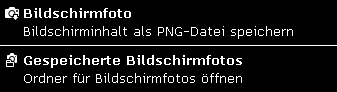 Bildschirm-Applet in Variante "/W"
