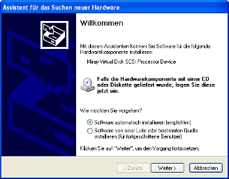 Windows-Hardwareassistent
