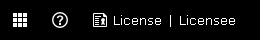 The system bar as it appears in the self-booting variant
