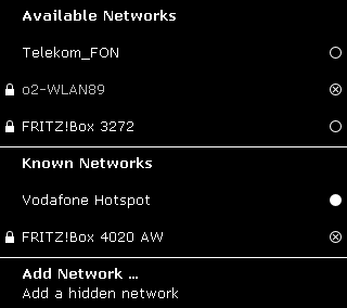 Network selection