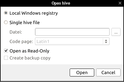 Open hive